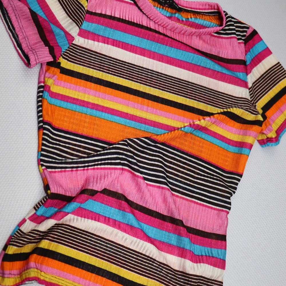Fuchsia MultiColor Top - Picture 3 of 6